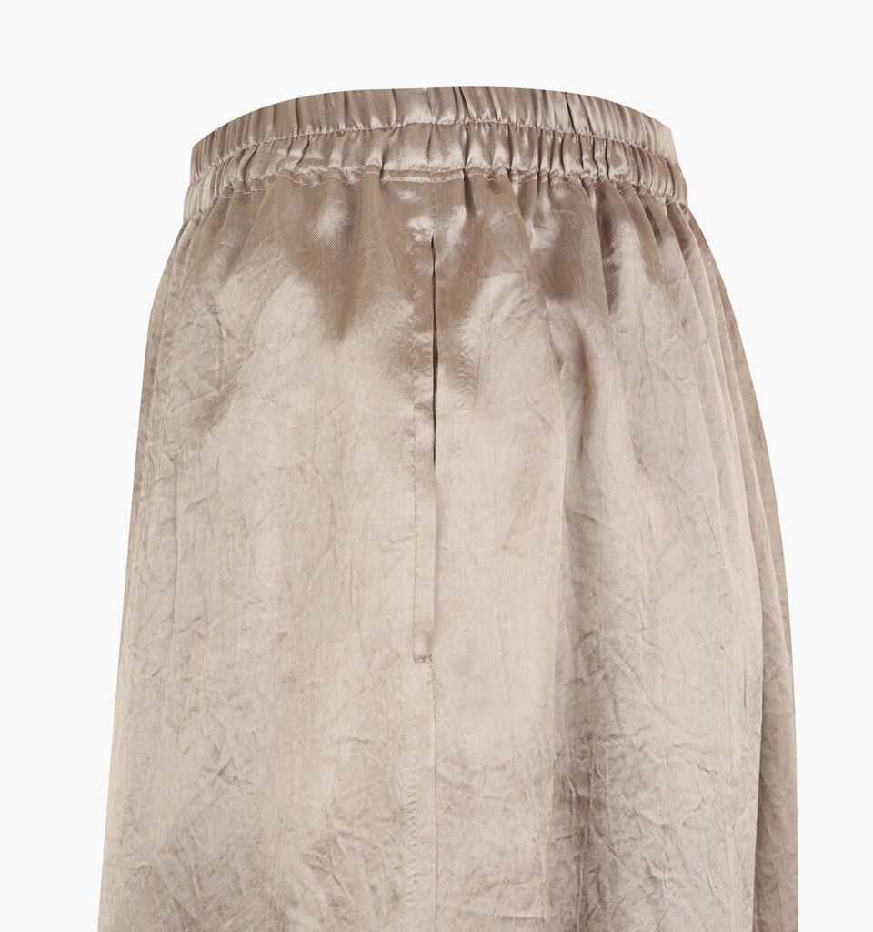 Beige midi skirt - null - Beige | Sisley K image number 3